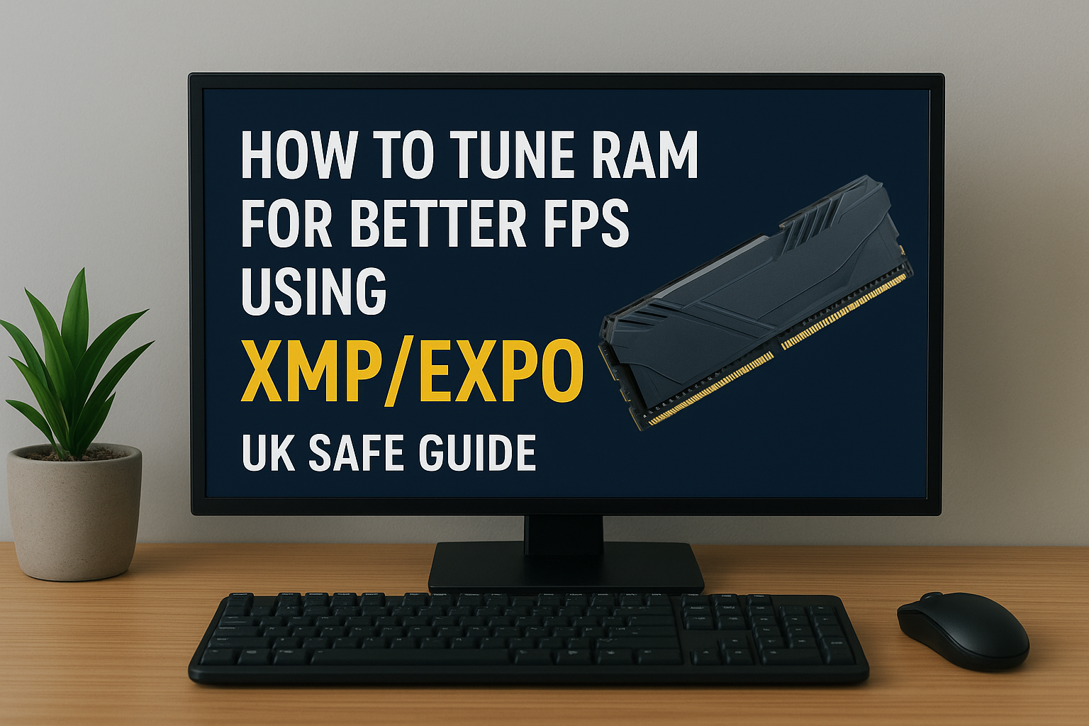 How to Tune RAM for Better FPS Using XMPEXPO (UK Safe Guide)