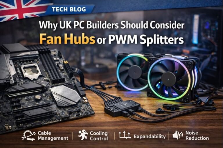 Why UK PC Builders Should Consider Fan Hubs or PWM Splitters